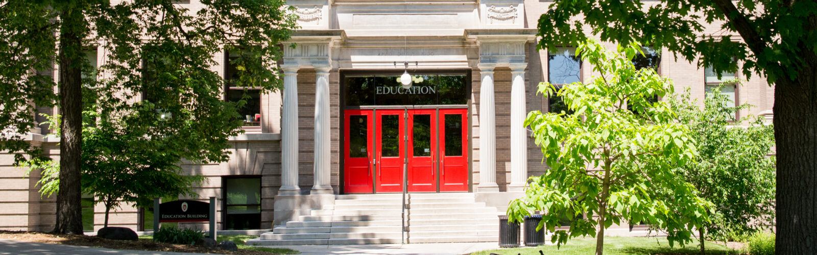Exterior of the School of Education building