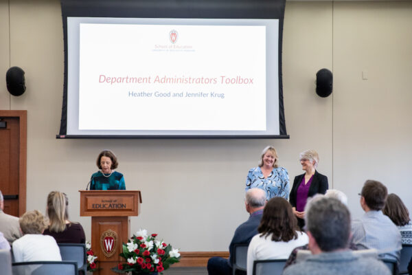 Faculty & Staff Awards reception, 2022