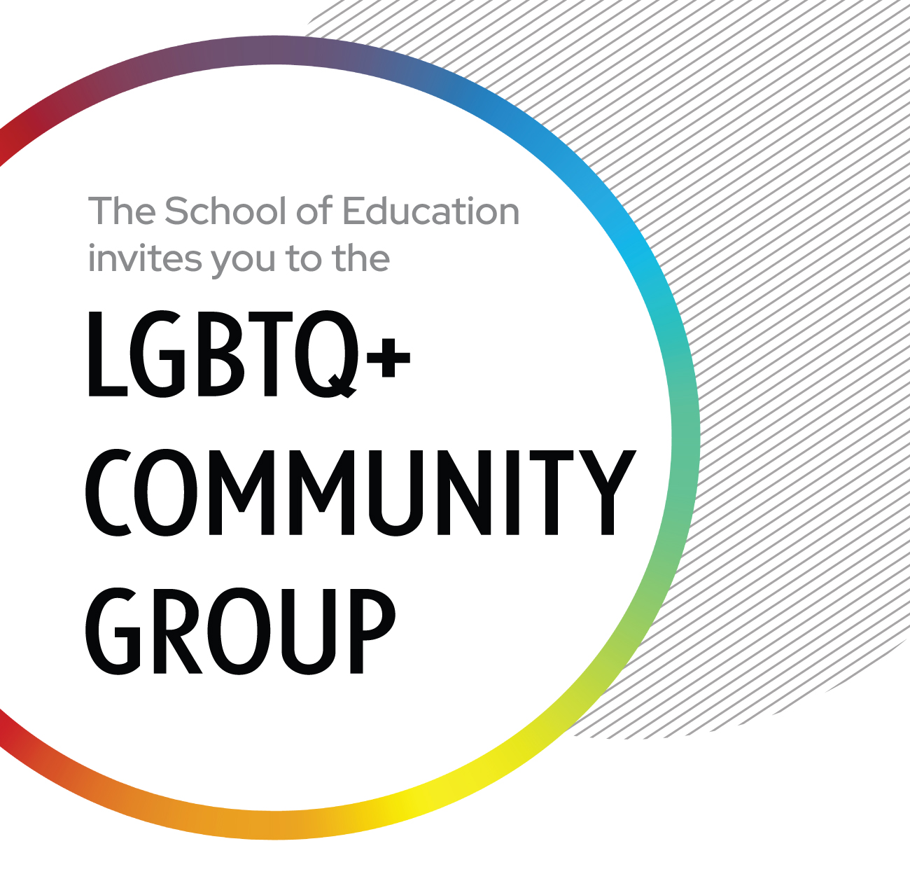LGBTQ+ Community Group graphic