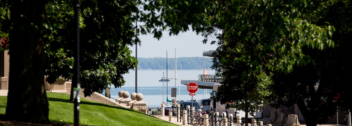 Scenescape photo of UW–Madison's lake.