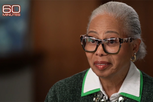 Photo of Ladson-Billings speaks with ʻ60 Minutes’