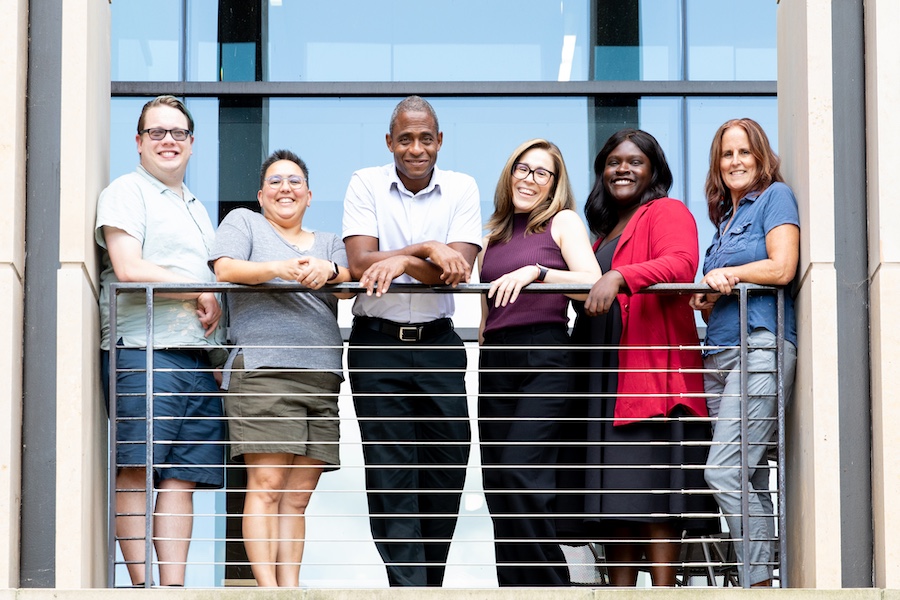 Members of the Community and Well-Being team