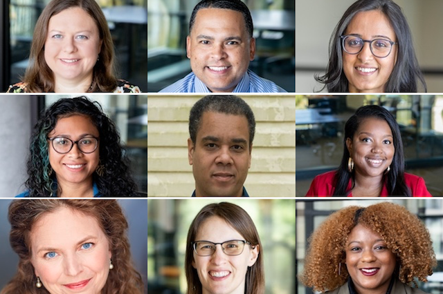 Portraits of new faculty members