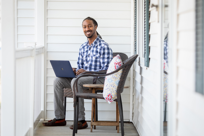 Brian Burt Porch Portrait