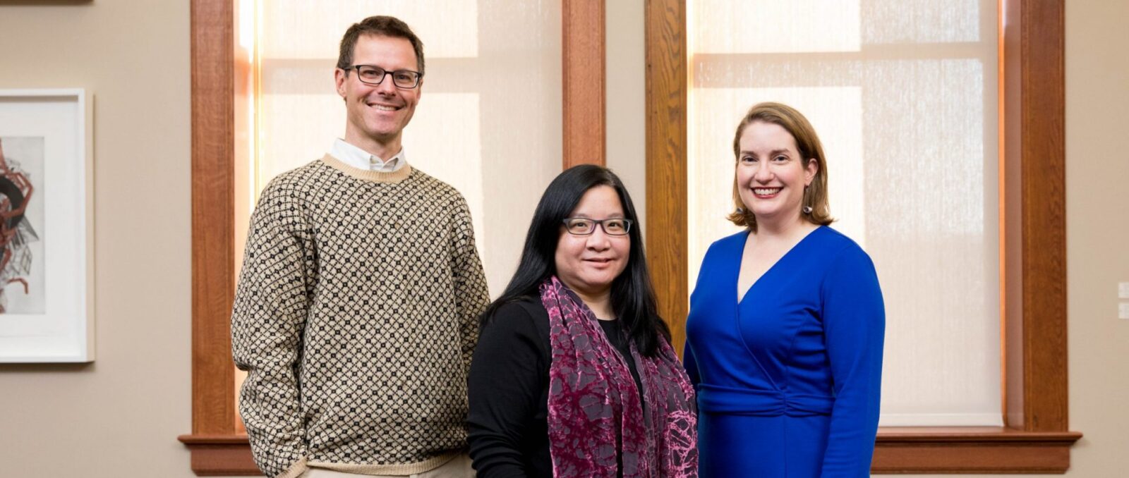 Adam Nelson, Li-Ching Ho, and Kate McCleary
