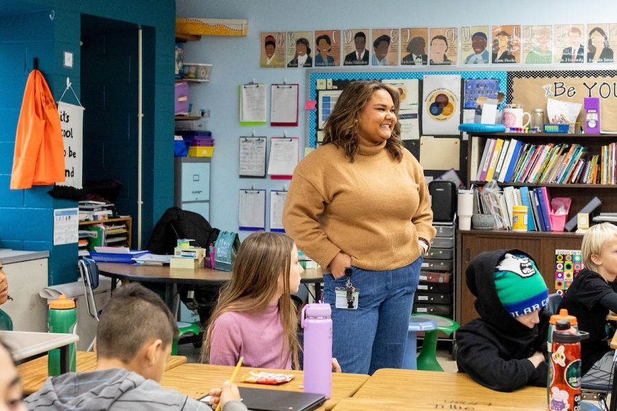 GENESSI MARLYS BRYANT is a teacher at Huegel Elementary school. She is also in the Prinicpal prep program at UW.
Durning the day she shadows Huegel principal Huegel Kristi Kloos