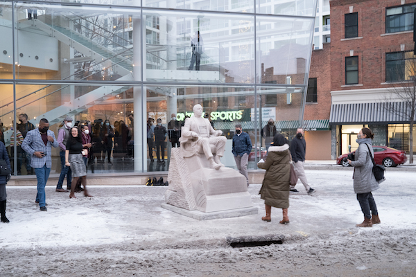Blu3eprint a counter-monument unveiling