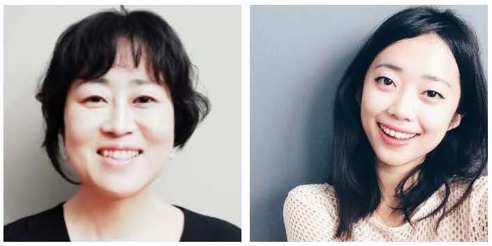 Headshots of Yeoyhun Ahn and Esther Cho