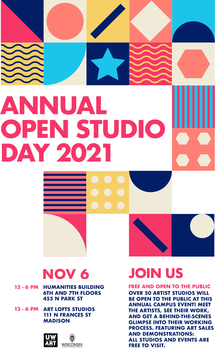 Annual Open Studio Day flyer