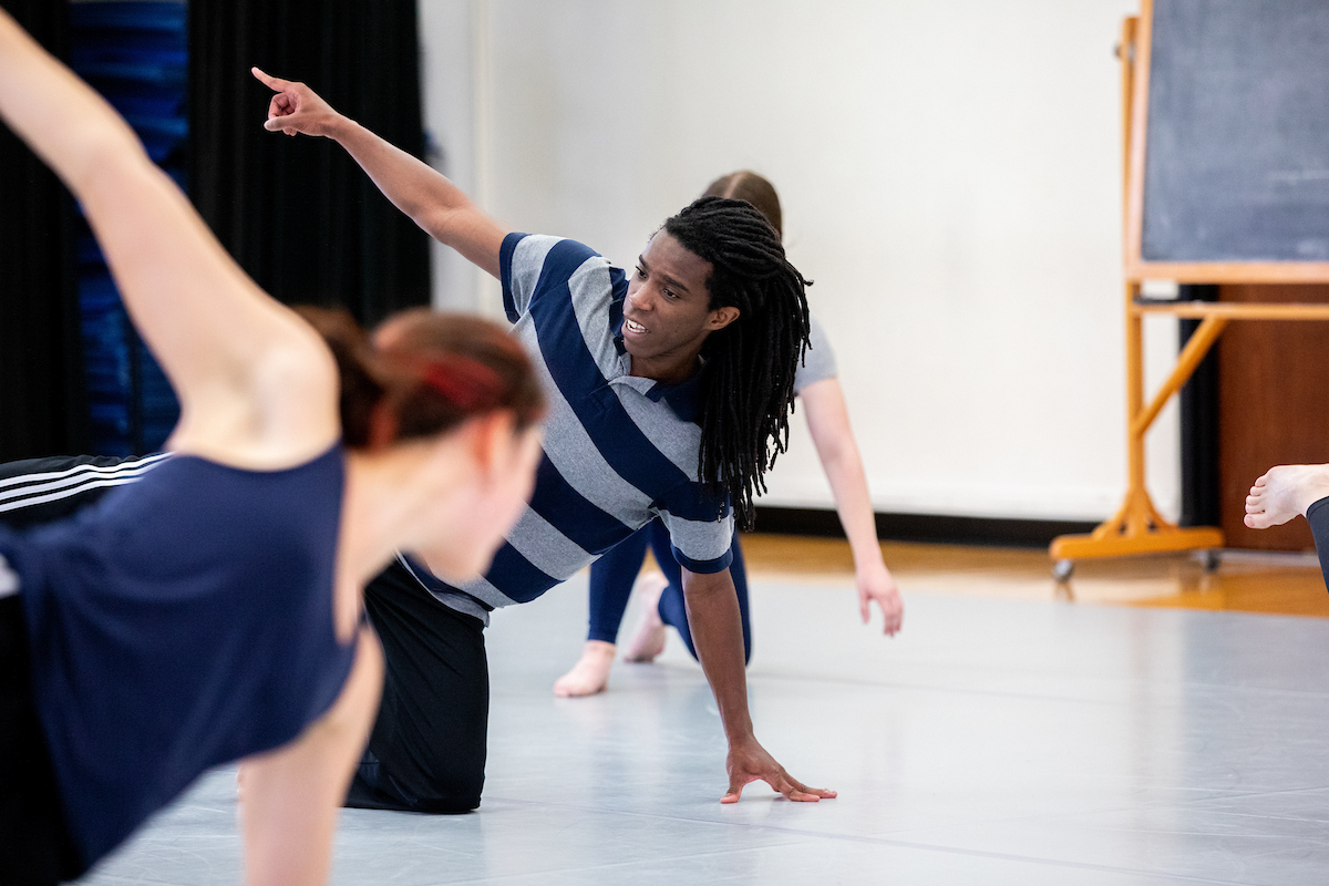 Cameron McKinney dance class
