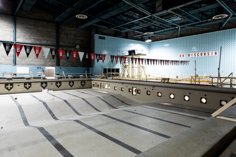 empty Natatorium pool