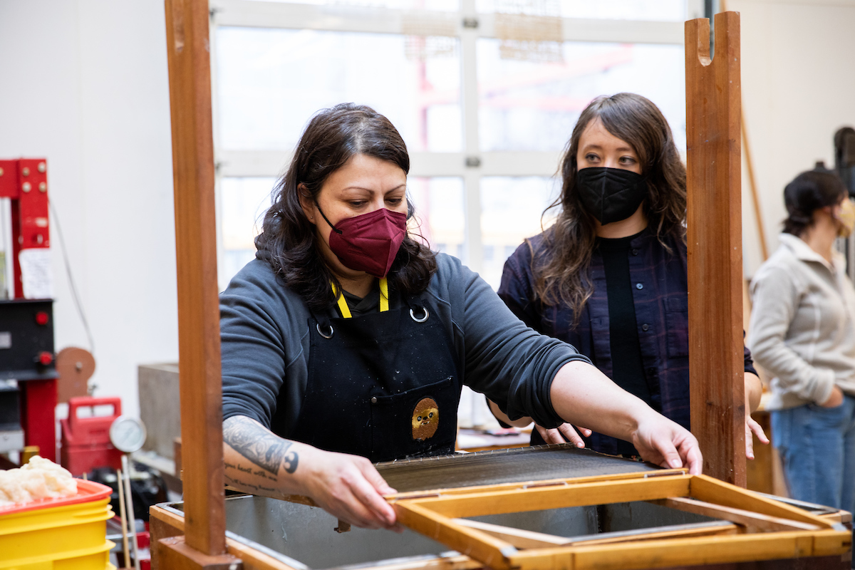 paper making art lofts 