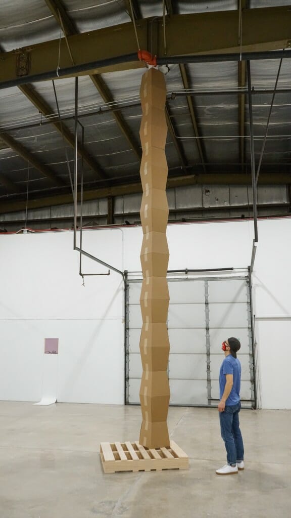Keith Kaziak's 'Tower of Boxes'