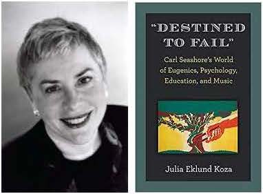 Julia Eklund Koza and book cover