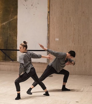 two dancers