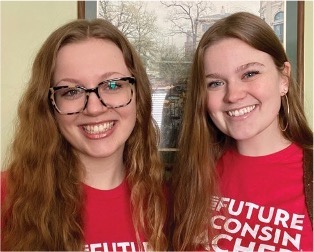 Megan Mullen and Abbi Mullen