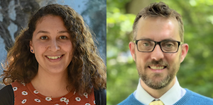 Nidia Bañuelos and Ross Benbow