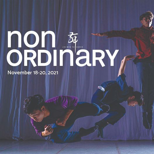 Non Ordinary dance performance poster