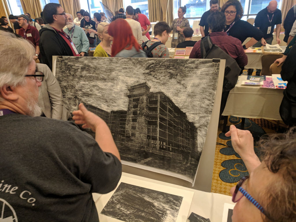 open portfolio art event