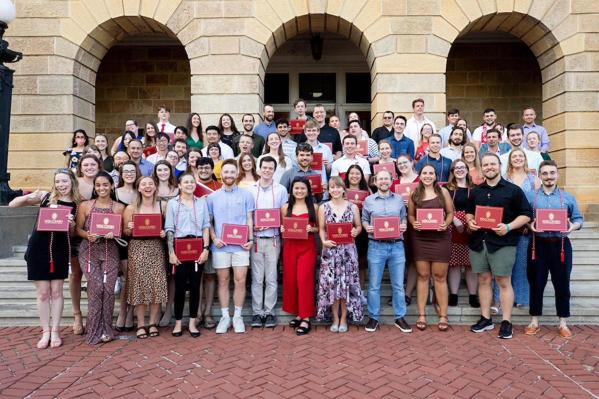2022 Secondary Education graduates with diplomas
