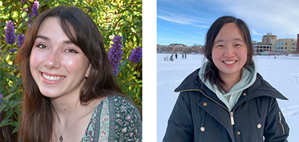 Siena Laws and Elizabeth Liu