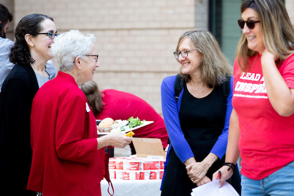 Suzanne Eckes at Welcome Back Bash 2021