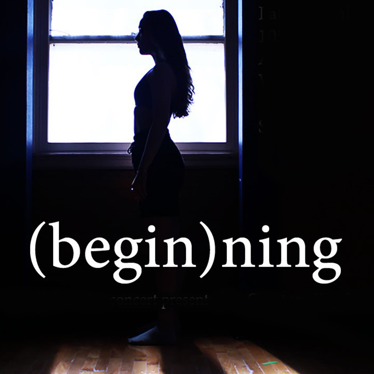 (begin)ning concert poster