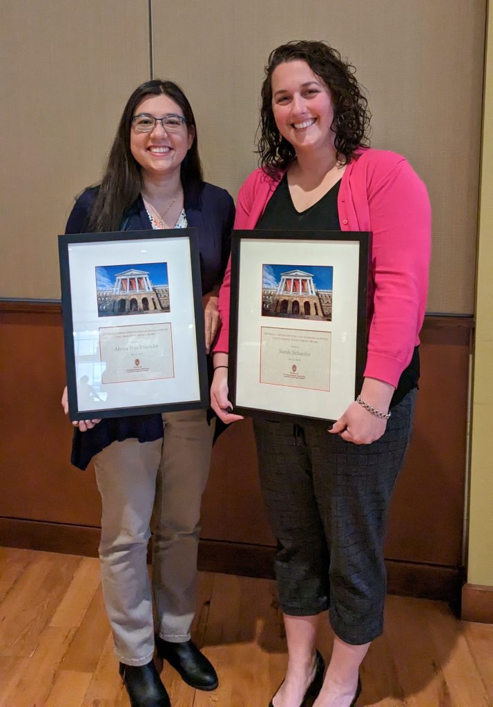 Pon-Franklin and Schaefer Awards