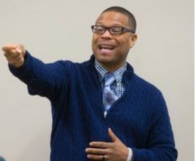 Keynote speaker Muhibb Dyer