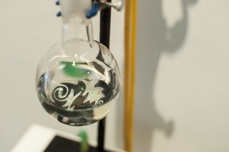 glass art piece