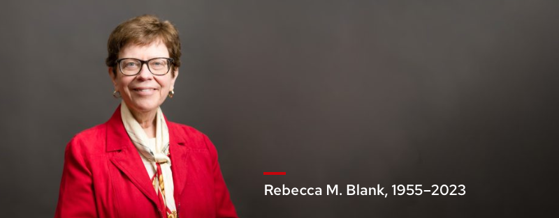 Remembering Rebecca Blank