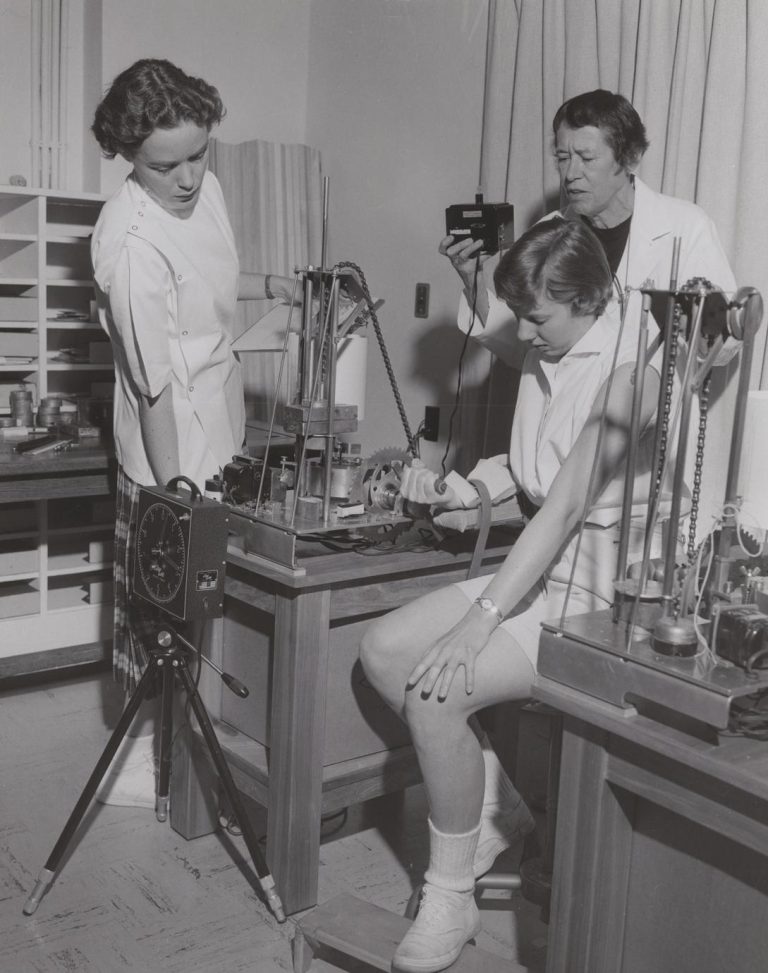 1960s, the Department of Physical Education for Women research 