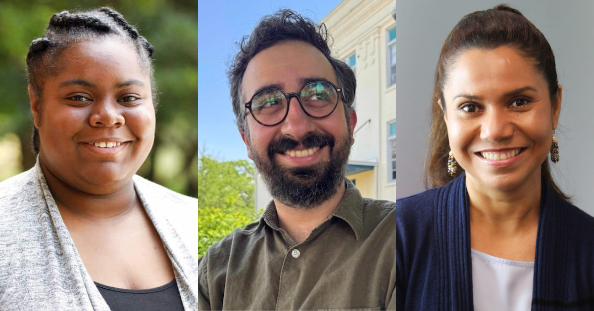 LaShanda Harbin, Marino Miranda Noriega, and Giselle Martinez Negrette