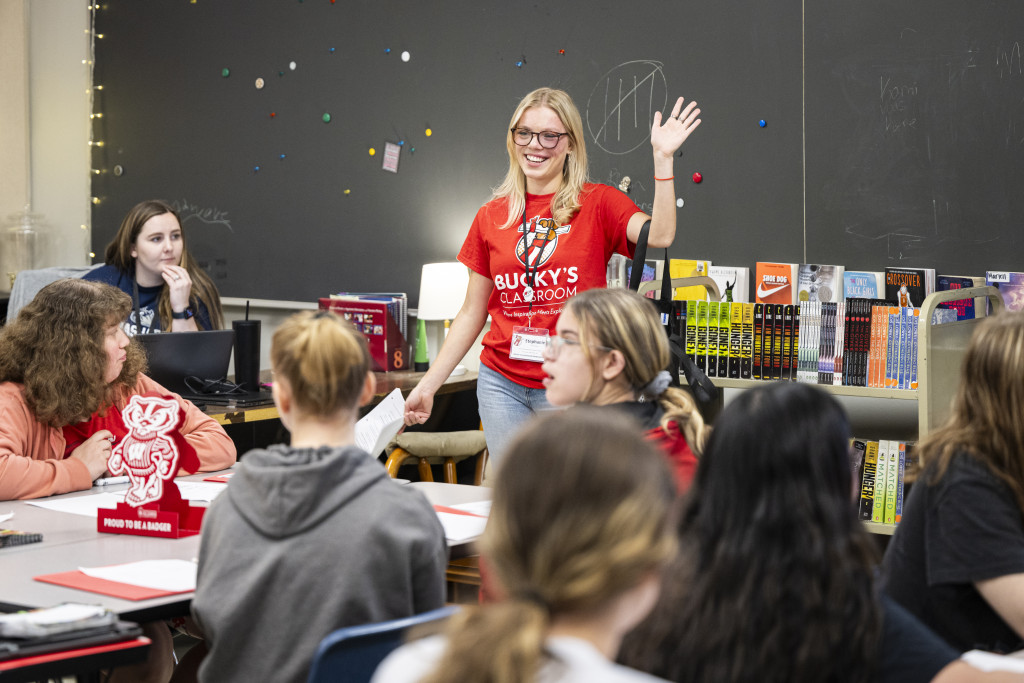 Stephanie Kressin teaching