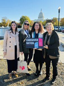 Fields and her fellow Wisconsin advocates in Washington, DC