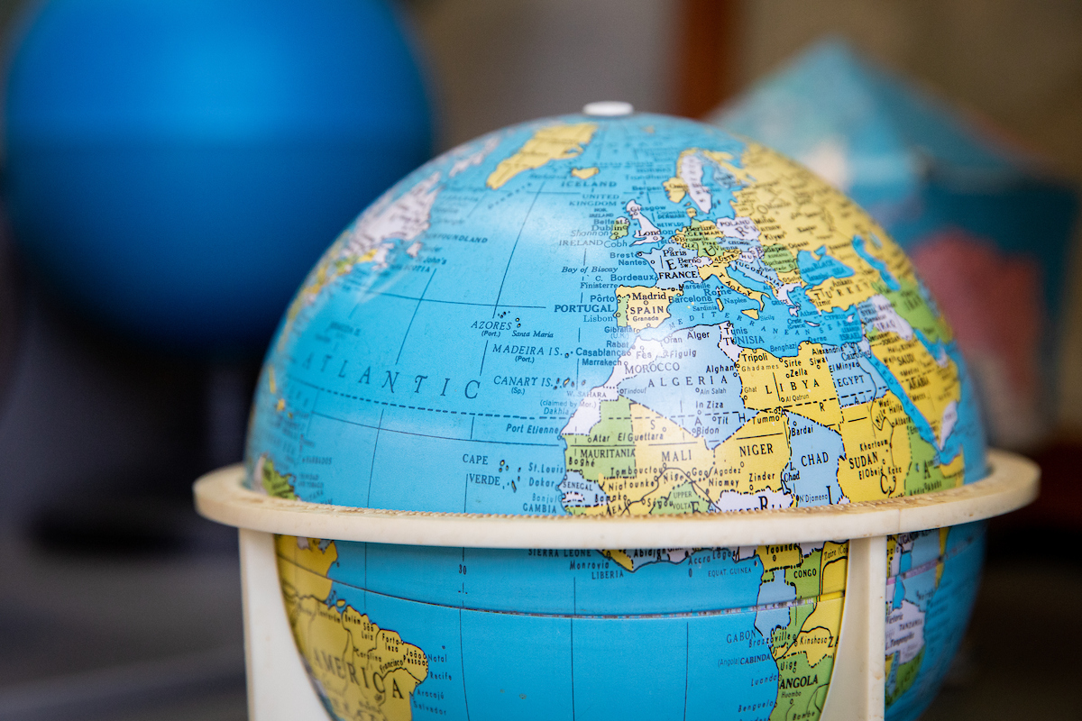 a globe
