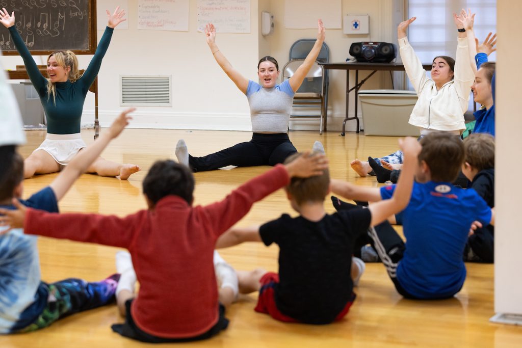 Teaching Dance Class