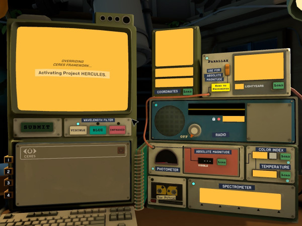 Project Hercules game screen
