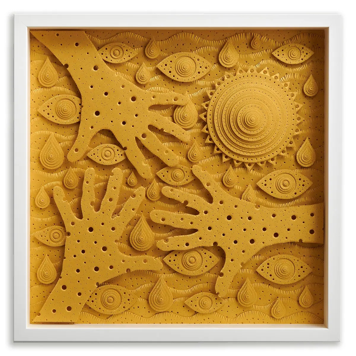 GOLD PAPER ART