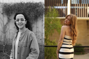 From left, Fatemeh Fani and Maja Hastings