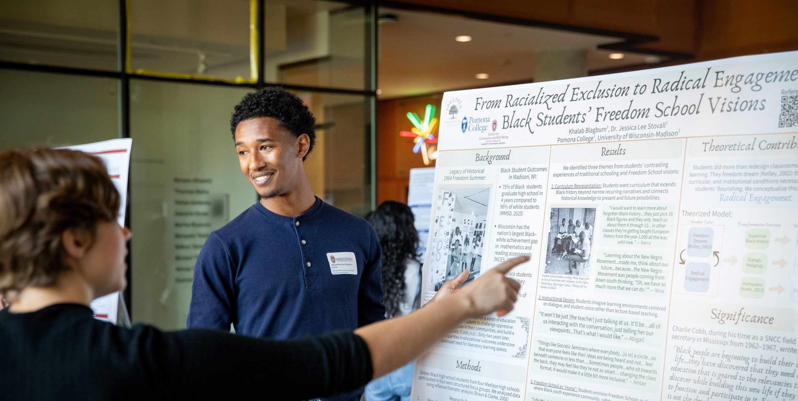 2026 SERP Scholar presents research.