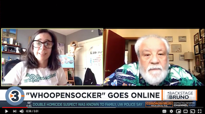 Erica Halverson appears on WISC-TV/Ch. 3 with Michael Bruno