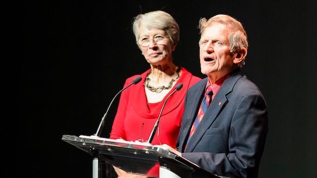 Tashia and John Morgridge