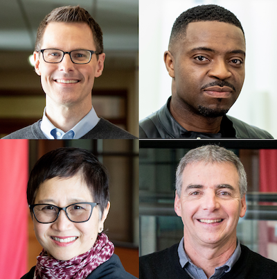 Adam Nelson, Faisal Abdu'Allah, Gary Diffee and Stacey Lee
