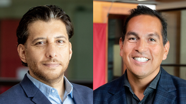 Aydin Bal and Aaron Bird Bear