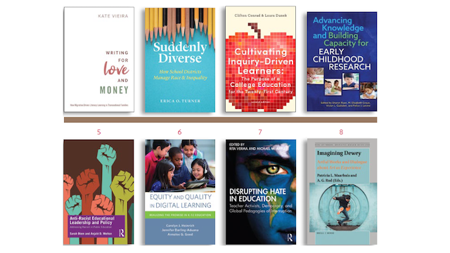 School of Education bookshelf