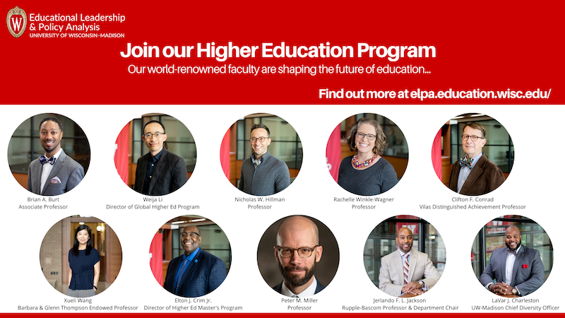 Higher Education Program faculty