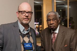 Tim Boals and Carl Grant at an AERA annual meeting