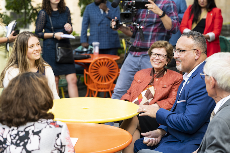 U.S. Secretary of Education visits campus