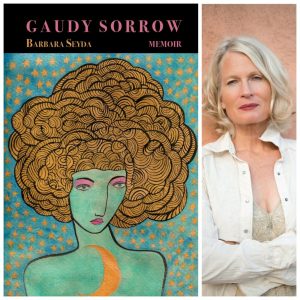 The cover of "Gaudy Sorrow," and Barbara Seyda
